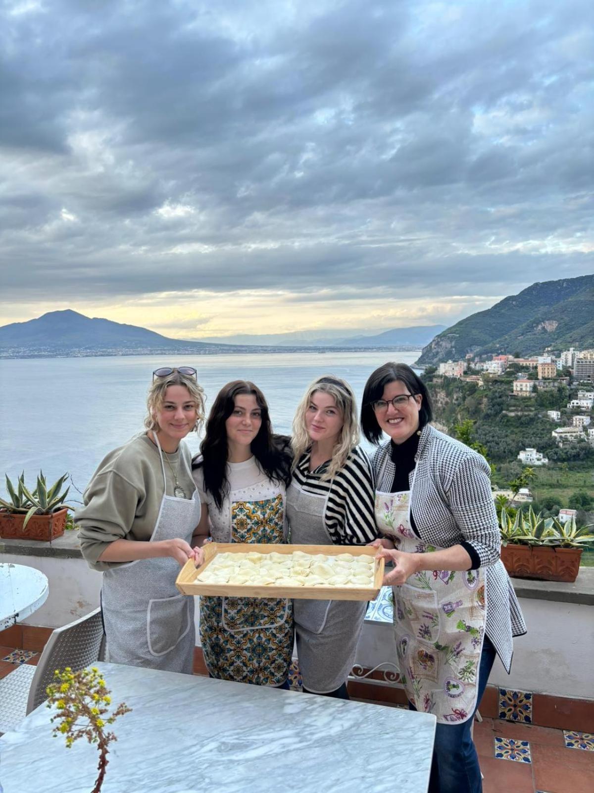 Dimora Del Conte Sorrento Coast Seaview Apartment Vico Equense Exterior photo